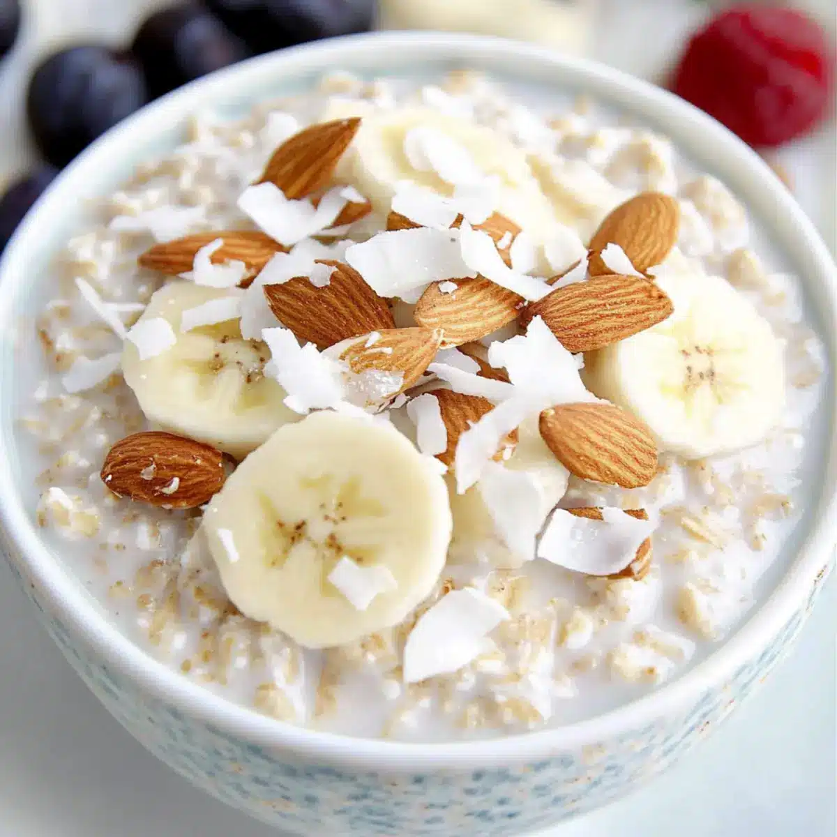 Coconut Cream Pie Overnight Oats