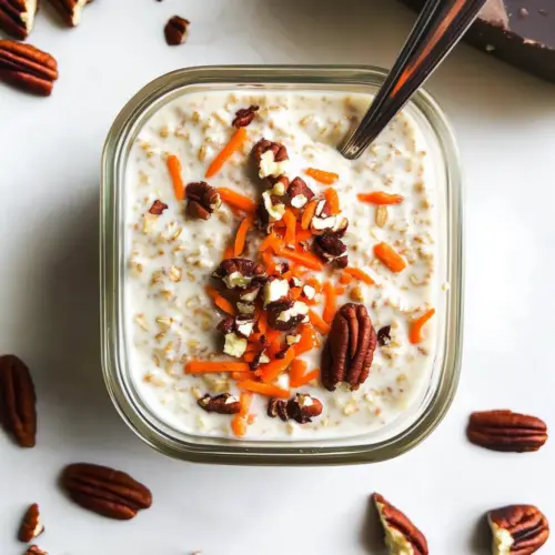 Carrot Cake Overnight Oats