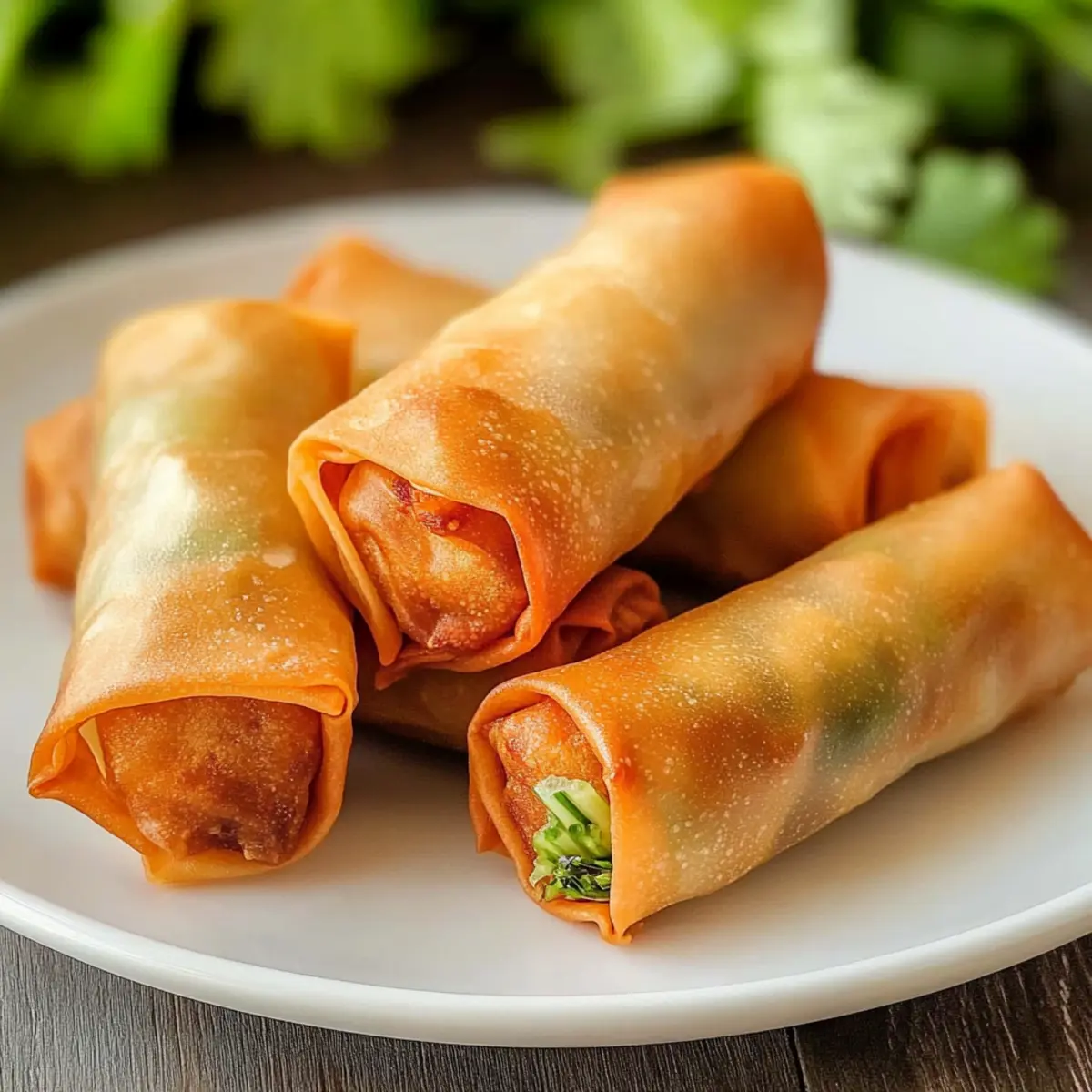 Crispy Air Fryer Spring Rolls