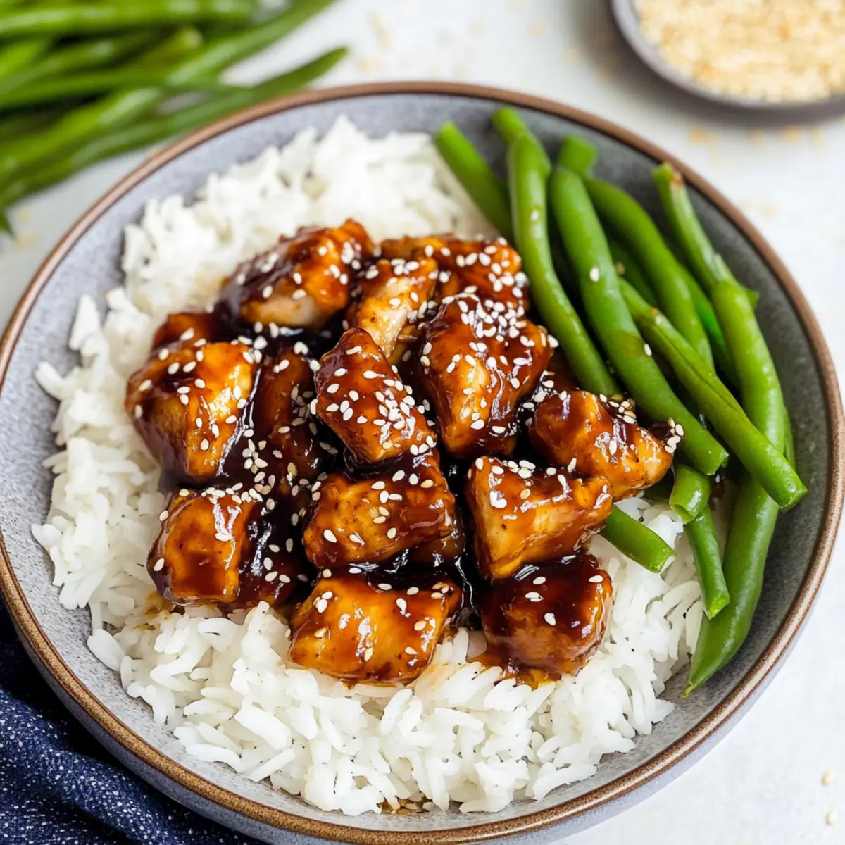 Healthy Sesame Chicken