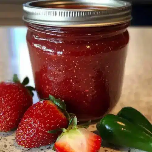 Strawberry Jalapeno Bourbon BBQ Sauce