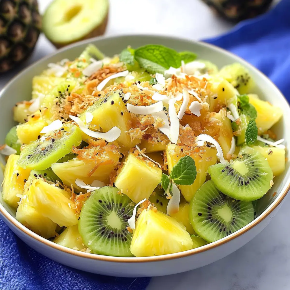 Pineapple Kiwi Salad