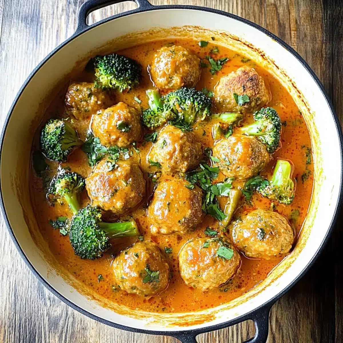 Gochujang Chicken Meatballs