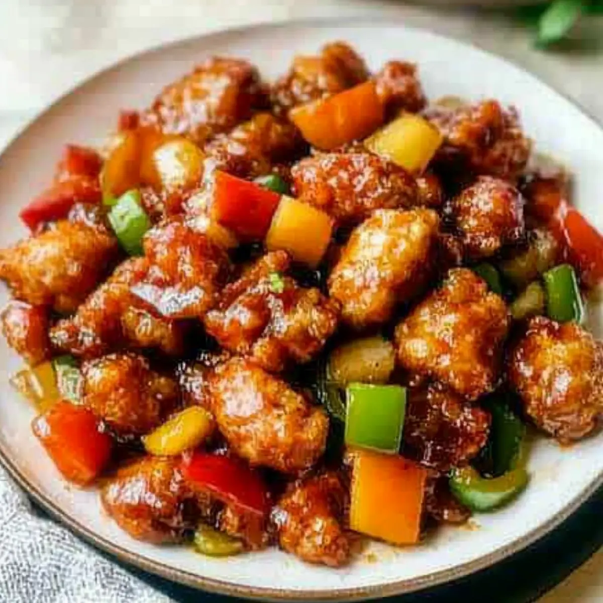 Air Fryer Sweet and Sour Chicken