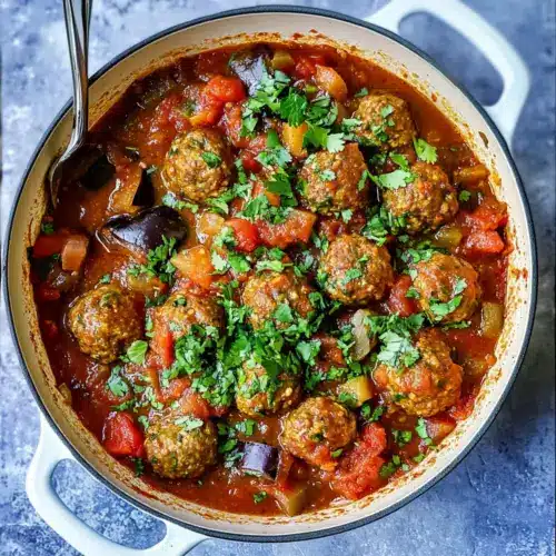 Moroccan Meatball Stew