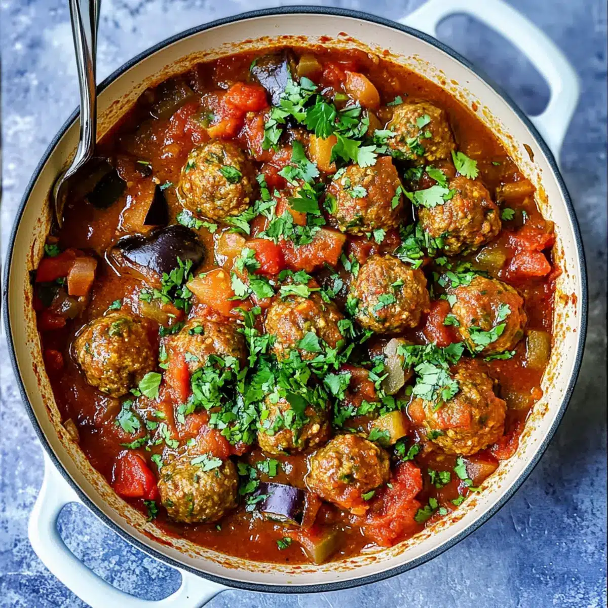 Moroccan Meatball Stew