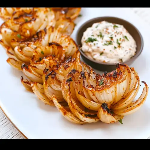 Grilled Onion Blossoms