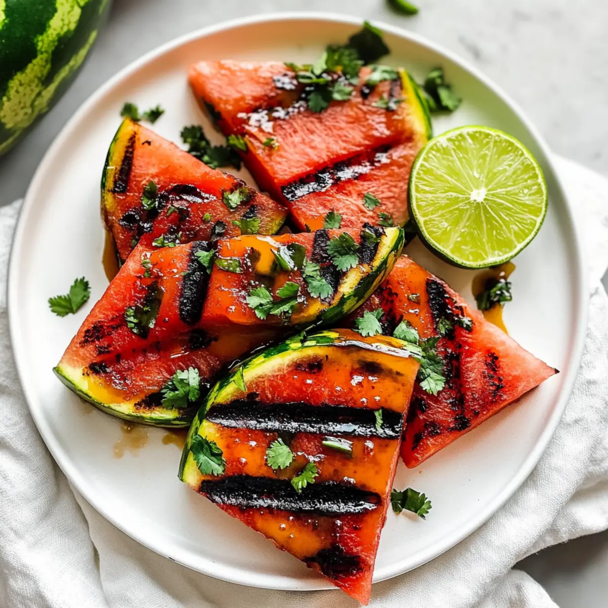 Grilled Watermelon