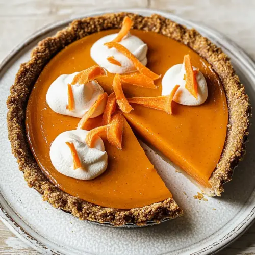 Honey Carrot Pie