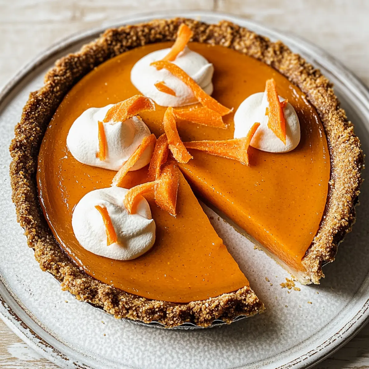 Honey Carrot Pie