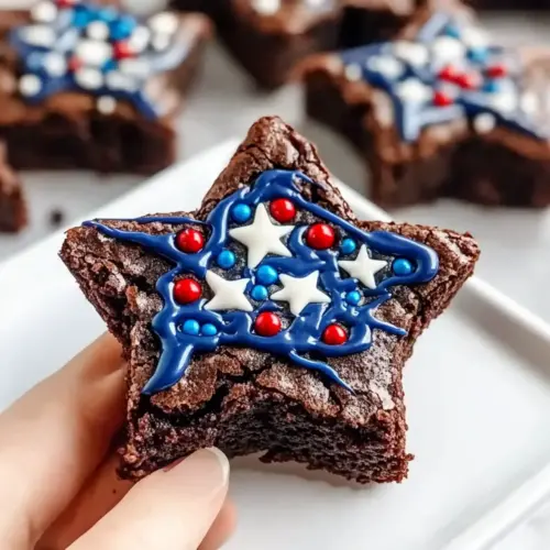 star-spangled brownies