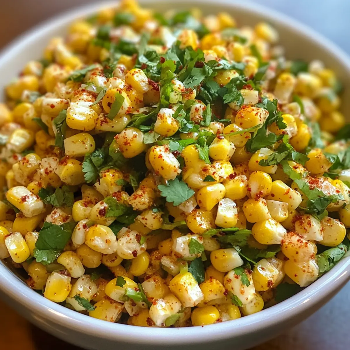 Vegan Mexican Street Corn Salad