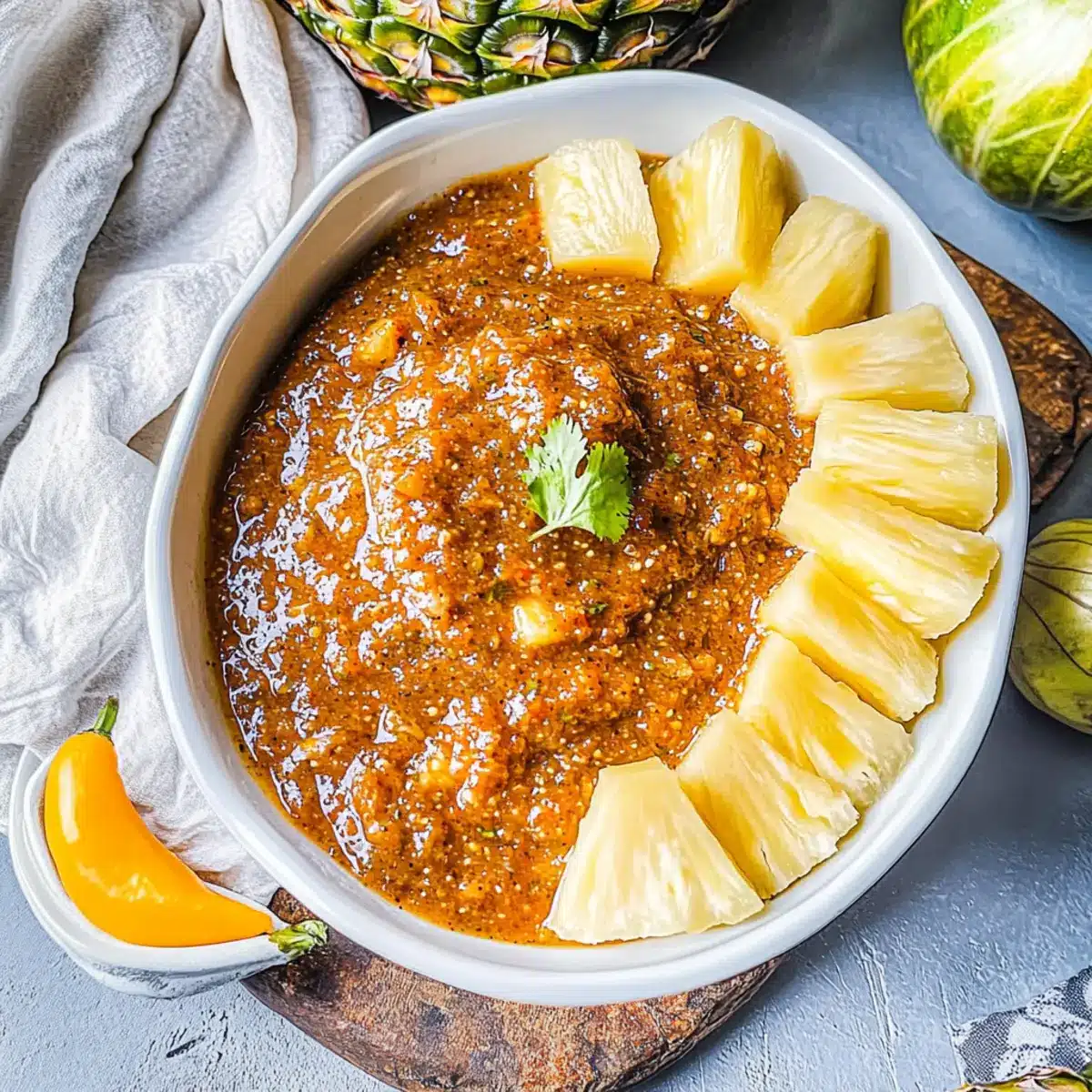 Pineapple Chipotle Salsa